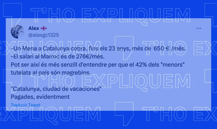 L’ajut per a extutelats no depèn de la nacionalitat i exigeix estar en procés d’inserció laboral o estudiant