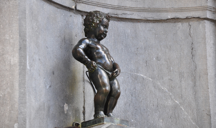 Manneken Pis. Foto de Francisco Antunes