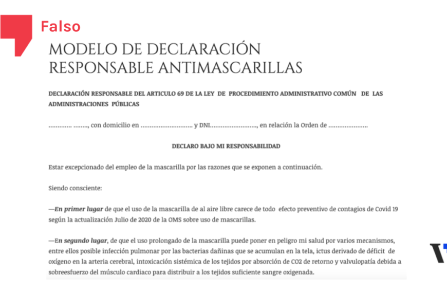 ¿Quién está exento de llevar mascarilla por motivos clínicos y cómo lo puede acreditar?