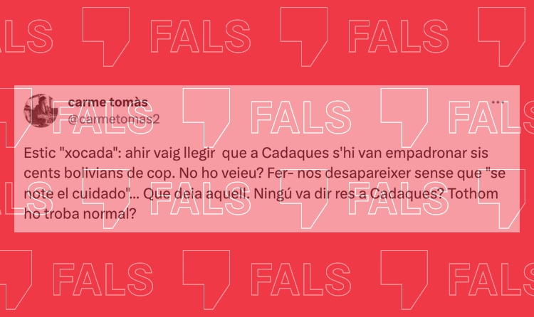 Es falso que se hayan empadronado «seiscientos bolivianos de golpe» en Cadaqués